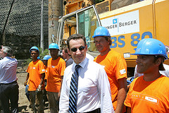 En visite sur un chantier !